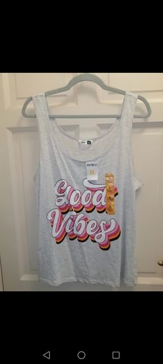 Good vibes tank top 16 to 18 new tags