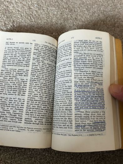 Vintage 1970s The Living Bible New Testament Paraphrased