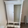 Solid pine white wardrobe Image 5