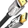 VENTION 2M Premium DisplayPort 1.4 UHD/3D 8K (7680x4320@60Hz) 32.4Gbps Luxury Model (Zinc Alloy/Nylon Braided/Gold Plated) Cable (Brand New/Warranty) Image 2