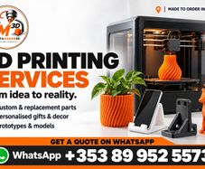 3D Printing Services Dublin | Custom Parts, Gifts & Prototypes