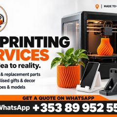 3D Printing Services Dublin | Custom Parts, Gifts & Prototypes