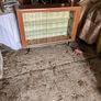 Vintage china cabinet. Dansette legs Image 2