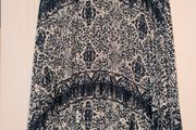 stunning print pleated midi skirt from Jovie
