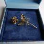 Vintage Sterling Silver Rose Brooch Sterling Flower Brooch Signed 925 - 3,4g Image 6