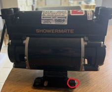 Shower pump  -Stuart Turner