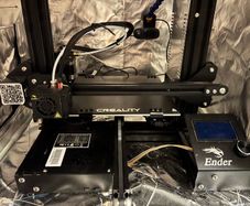 Ender 3 printer and housing