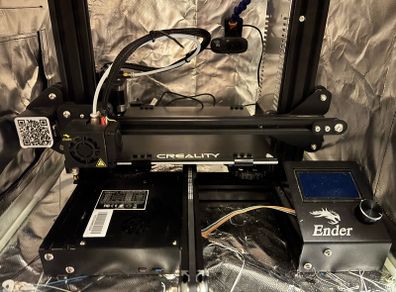 Ender 3 printer and housing