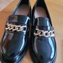 Black shoes, glossy, different styles size 7 Image 2