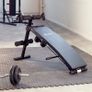 _Foldable Sit Up Bench -total Dimensions: Approx. 126 Cm (l) X 60 Cm (w) X 70 Cm (h)- Abdominal Ab Crunch Home Gym Exerciser Training Machine + 2 Dumbbells + 2 Training Ropes Image 3