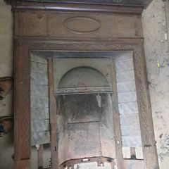 Antique fireplace