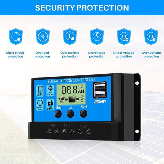 solar charge controler 10a 20a 30a 40a 50a 60a
