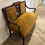Edwardian Two-Seater Settee Image 4