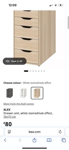 ikea alex drawers