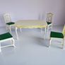 sindy doll pedigree dinning table and chairs vintage Image 6