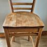 Authentic Ex-Starbucks Premium Solid Hardwood Bar Stools  Excellent Condition Image 2