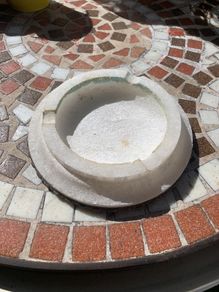 Marble ashtray
