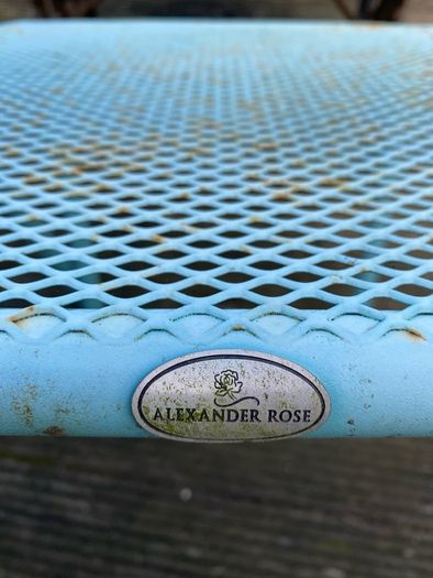 Genuine Alexander Rose Garden Chairs
