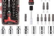 27-Piece Ratchet Screwdriver and Socket Set