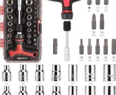 27-Piece Ratchet Screwdriver and Socket Set