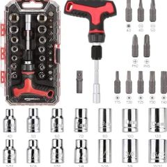 27-Piece Ratchet Screwdriver and Socket Set