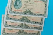 Irish 4 X 1970's  Lavery One Pound banknots in Fine  condition