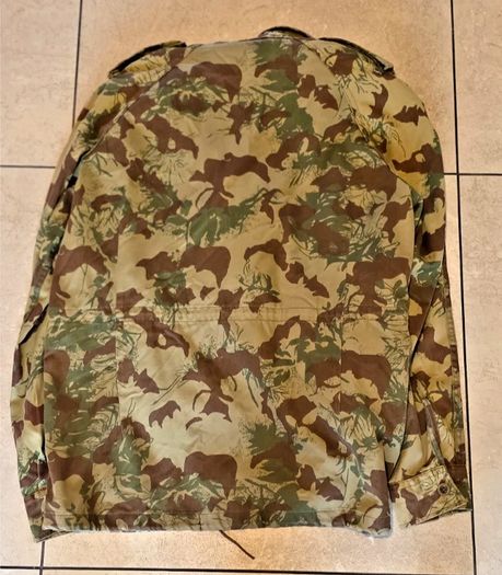 Vintage 1984 South African Police Camouflage Uniform Set