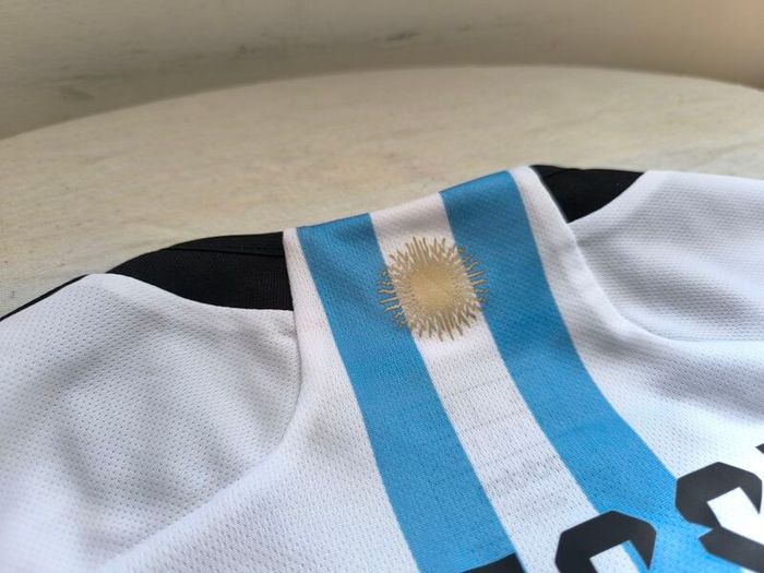 2022 Argentina Messi Adidas Home Jersey Size L Adults