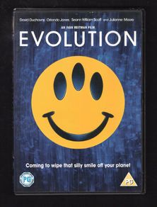 Evolution DVD Movie staring David Duchovny, Orlando Jones and Julianne Moore