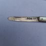 2 X John Yeomans Cowlishaw Sterling Silver Fruit Knives Image 10