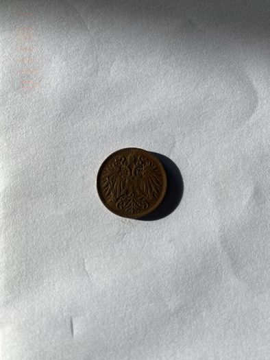 Austro-Hungarian 2 Heller 1894