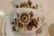 Vintage Royal Tara Bone china trio