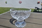 Vintage Waterford Crystal Footed Bon Bon Dish