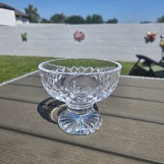 Vintage Waterford Crystal Footed Bon Bon Dish