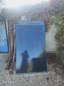 Complete 2.17kW Solar PV Kit (Dismantled & Ready)  Solis 4G Inverter, 7x JA Solar Panels, Mounting Gear & Switches