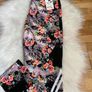 Leggins Women's Pants With Flowers Image 4