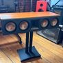 Flagship Klipsch Reference RC64 Giant Center Speakers absolute Beast solid Cherry wood Image 3