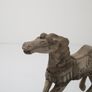 19th Century Antique Carved Wood Carnival Carousel Horse on Plinth Image 5