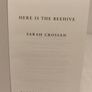Here Is The Beehive, Sarah Crossan Hardback Book Image 5