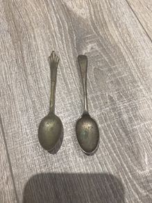 Vintage teaspoons