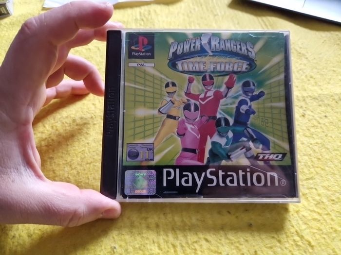Power Rangers Time Force PlayStation1 Ps1 PlayStation2 Ps2 Games Original