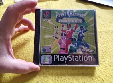 Power Rangers Time Force PlayStation1 Ps1 PlayStation2 Ps2 Games Original