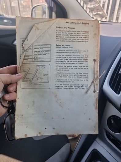 Vintage general welding and cutting instruction manual  from AnCO