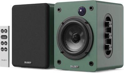 Bluetooth Book Shelf Speakers Green