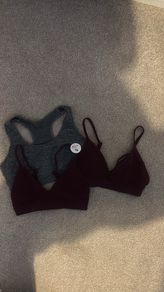 Two brand new bras and a free sports bra