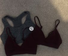 Two brand new bras and a free sports bra