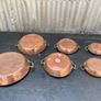 Antique copper pans Image 3