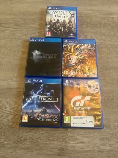 PS4 mix bundle All 5 games  for 30