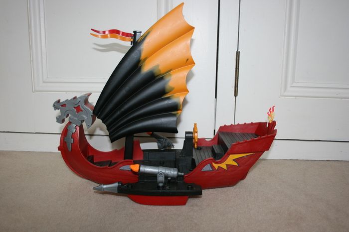 Playmobil Dragon Battle Ship with Canons