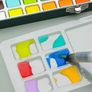 Watercolour paint set with accessories Image 7